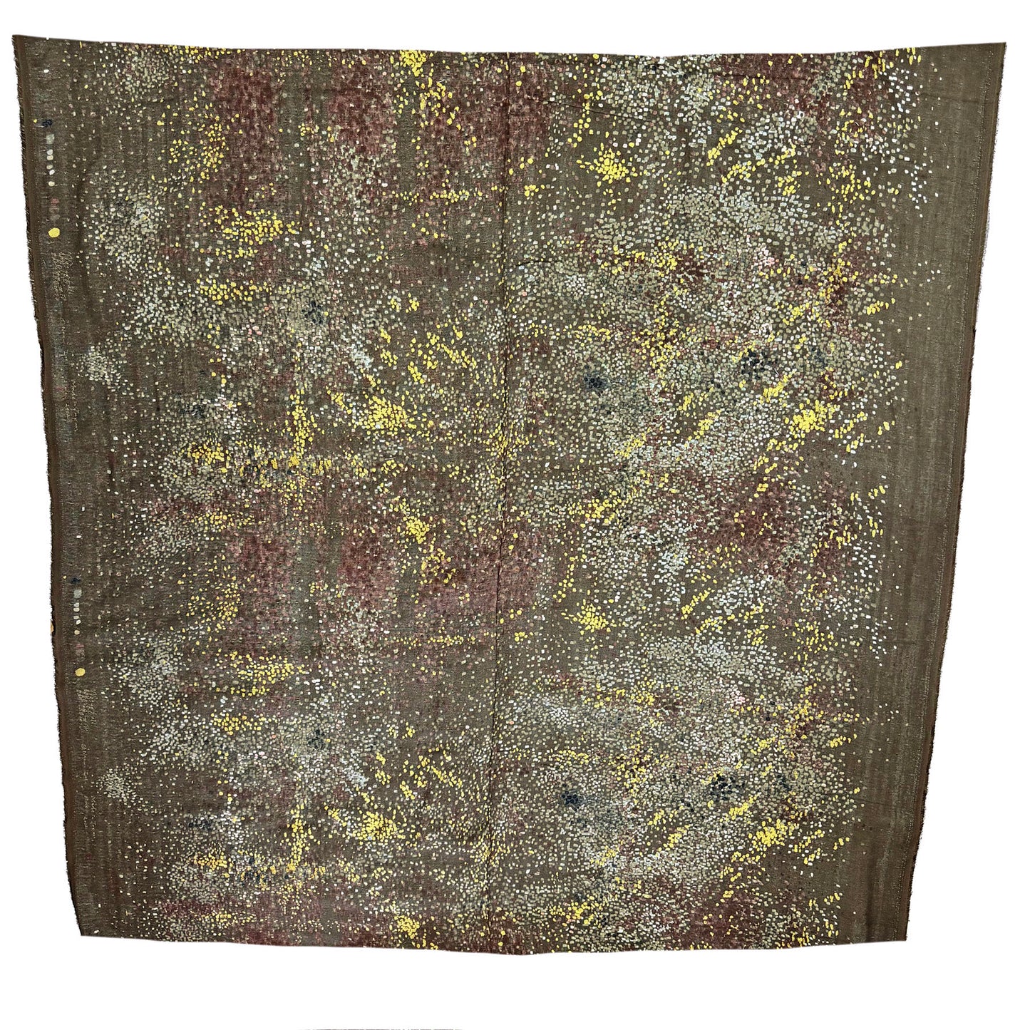 Nani IRO Japanese Double Gauze Fabric Water fall Vintage Brown by the Yard