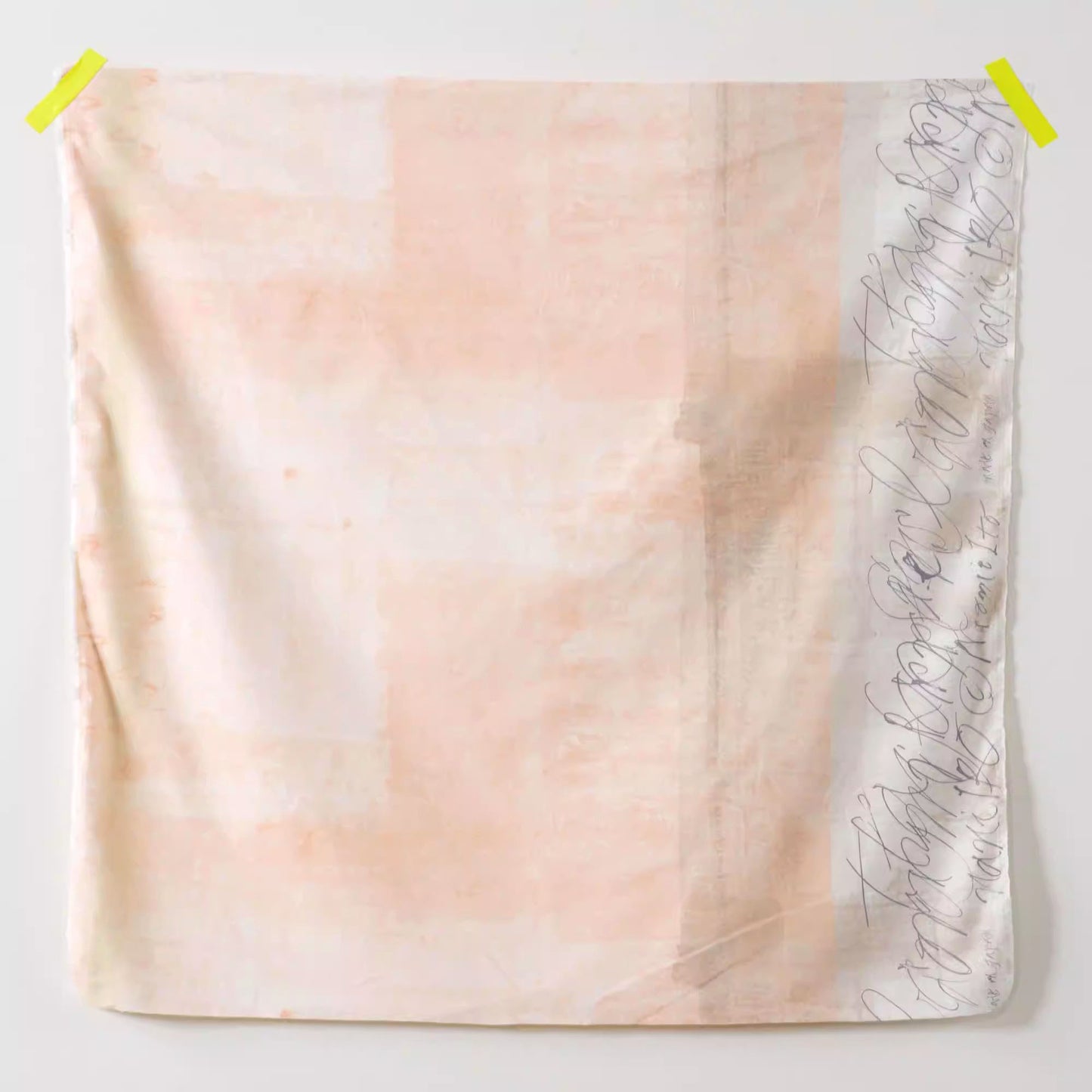 Nani IRO Brushed Cotton Flannel Ripple Pink by the Yard