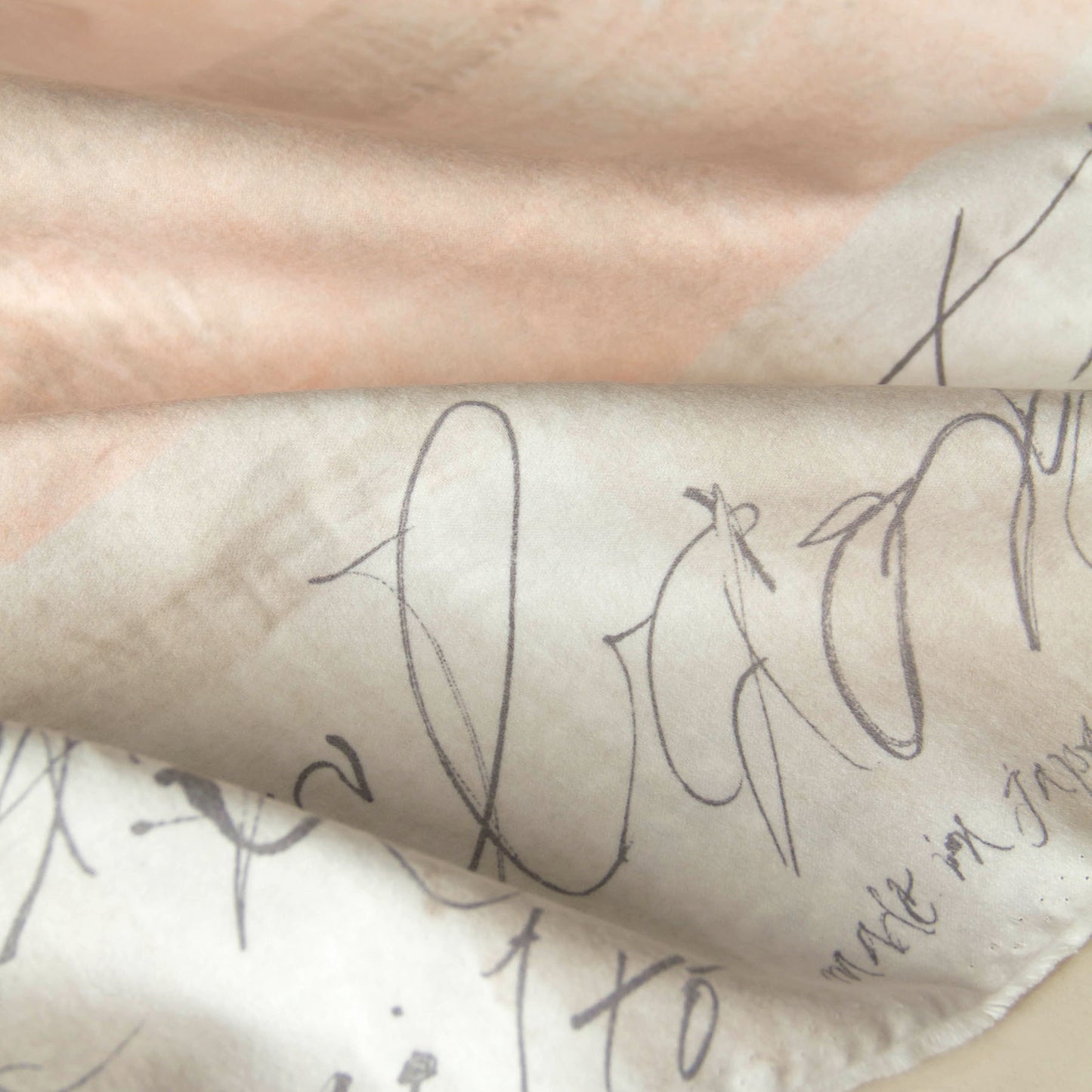 Nani IRO Brushed Cotton Flannel Ripple Pink by the Yard