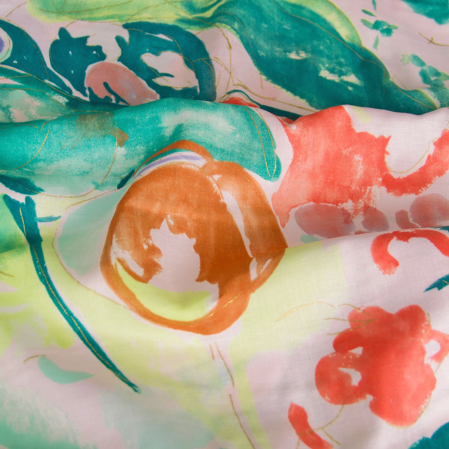 Nani Iro Double Gauze Cotton Fabric As It Is Pink by the Yard