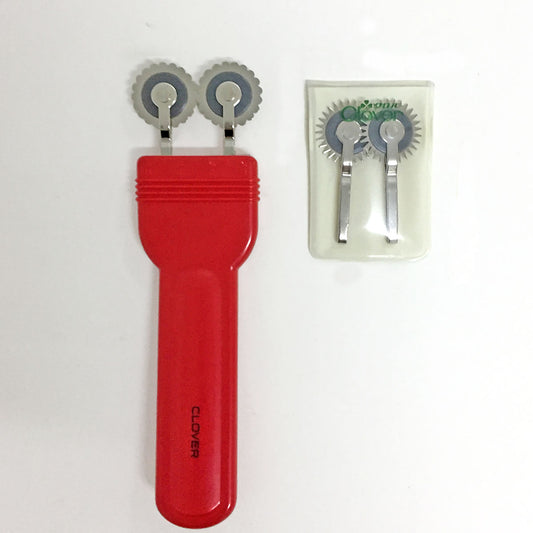 Japanese Clover Double Tracing Wheel Blunt Edge/Serrated Edge Tracing Tools
