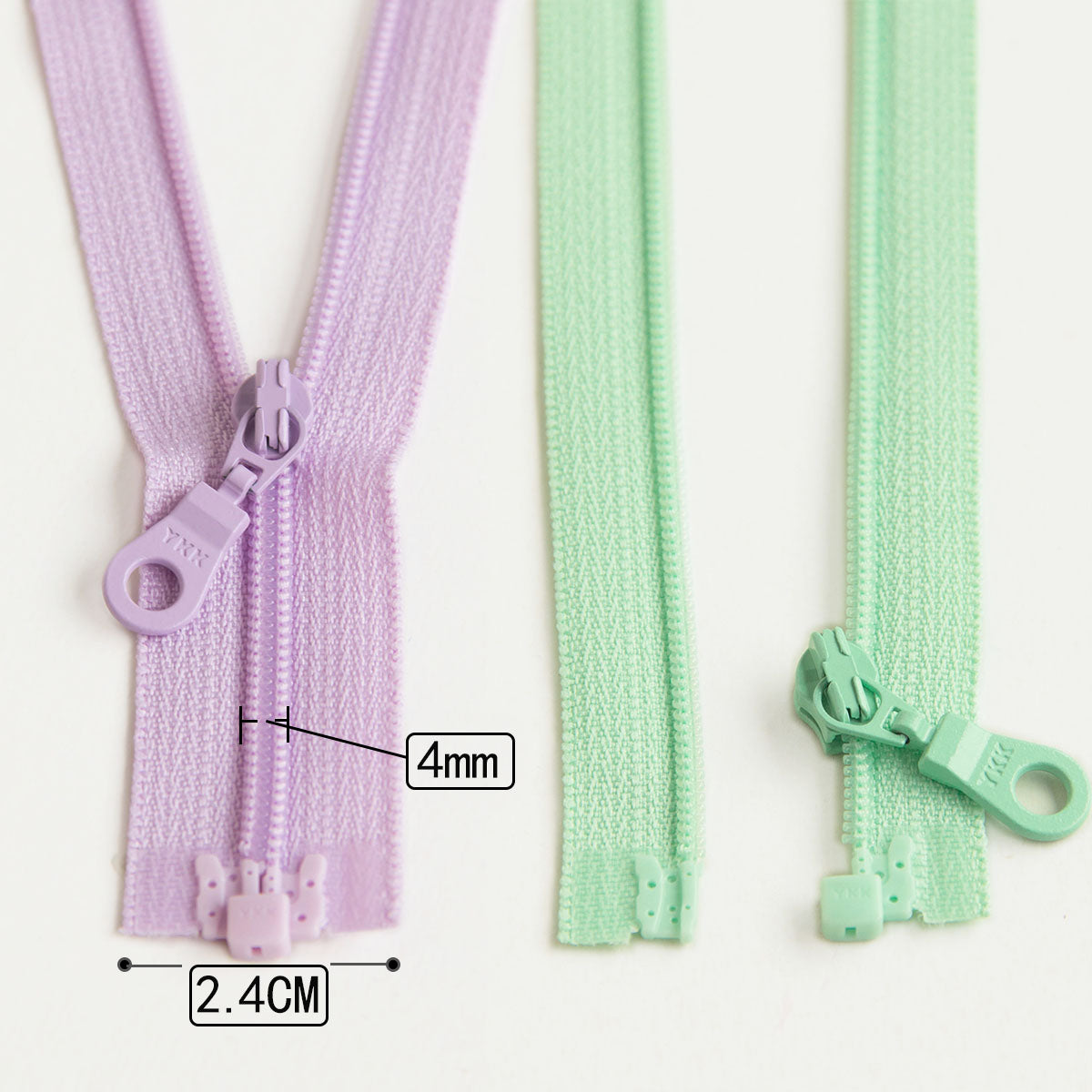YKK #3 Open-end Nylon Zipper for Sun Protection Clothing – Lightweight