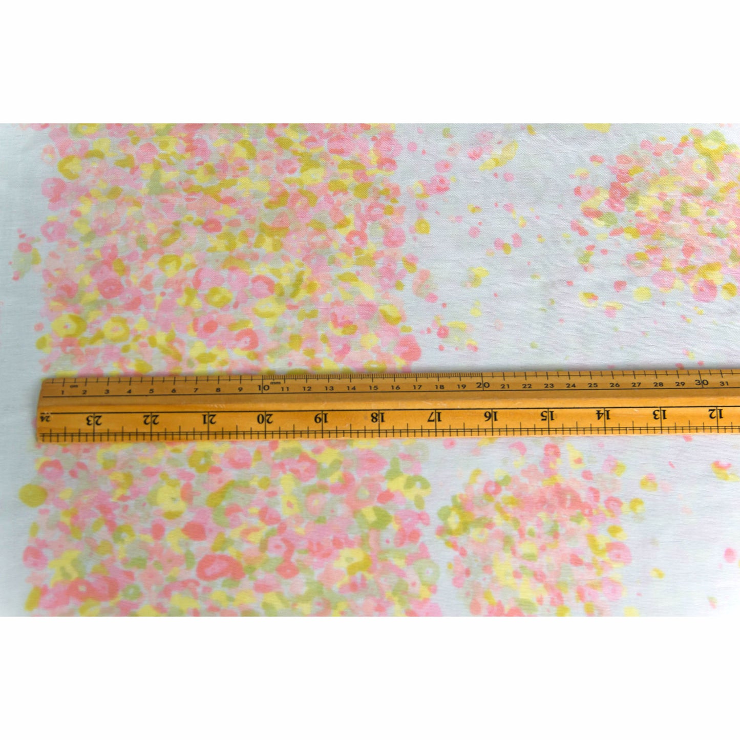 Nani Iro Double Gauze Cotton Fabric Fuwari fuwari Peach by the Yard