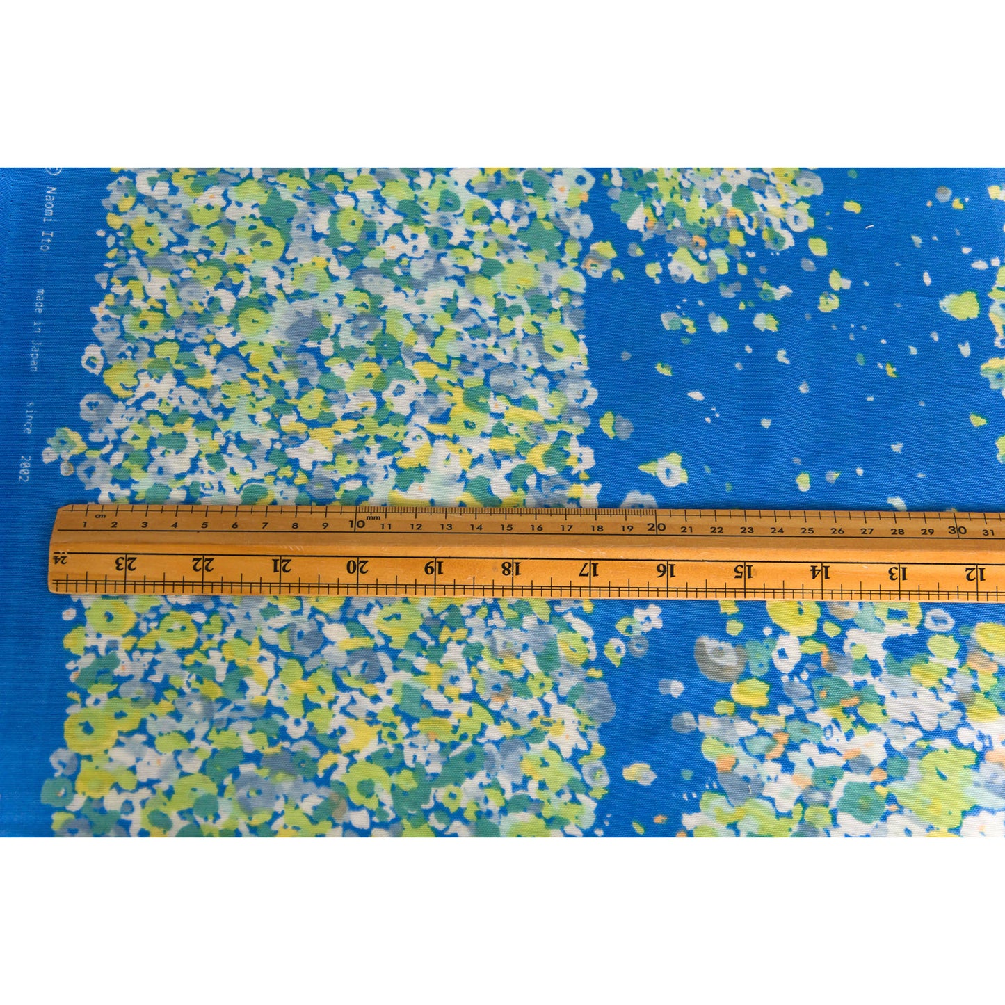 Nani Iro Double Gauze Cotton Fabric Fuwari fuwari Blue by the Yard