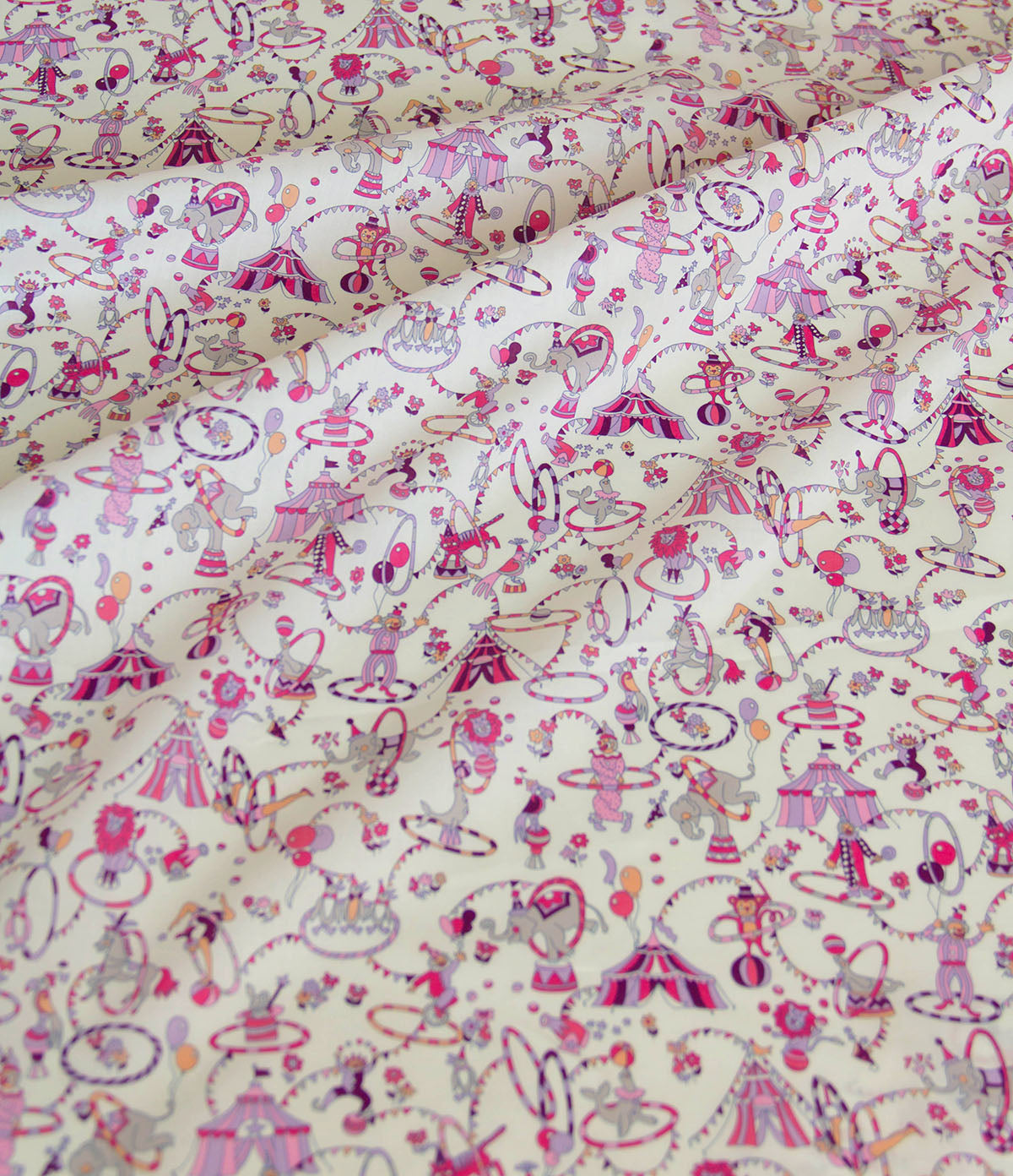 Tissu léger en coton lawn, motif Kokka Flower, noir, vendu au mètre