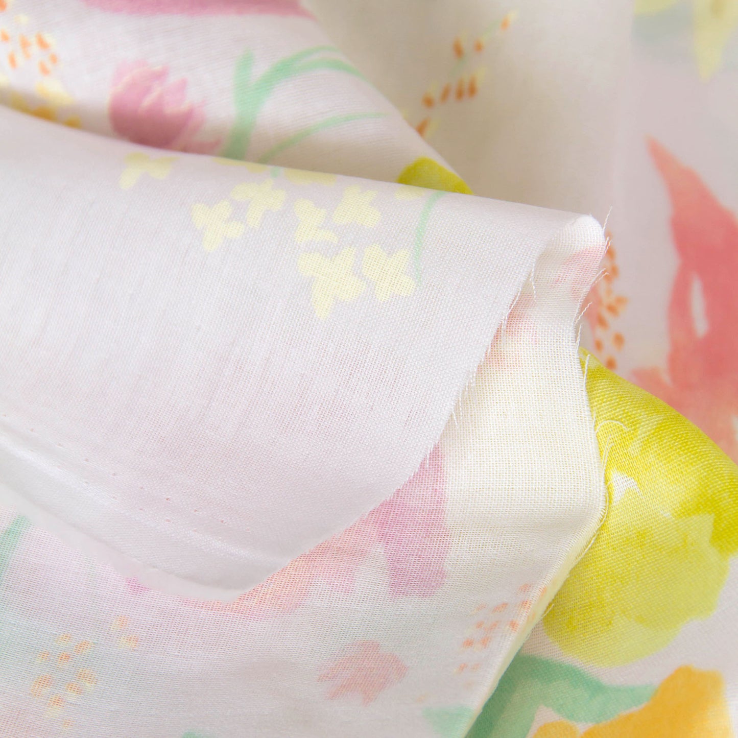 Nani Iro Double Gauze Cotton Fabric Fuccra rakuen Light Pink by the Yard