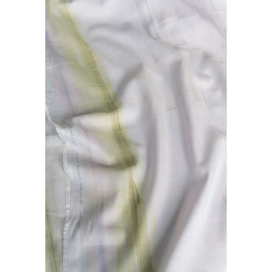 Nani Iro Cotton Silk Fabric touch a cord kotosen ni fureru Subtle Lavender by the Yard
