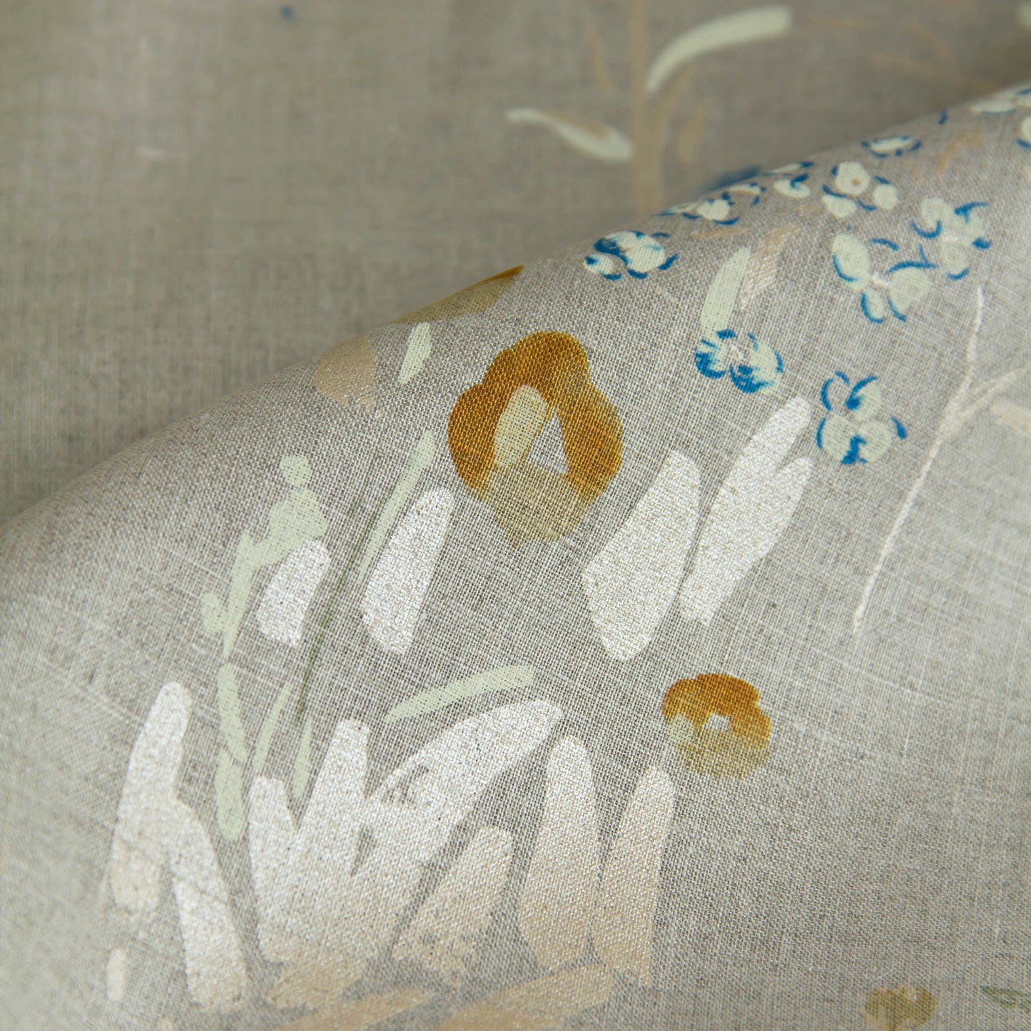 Nani IRO Japanese Linen Fabric Peace Natural by the Yard