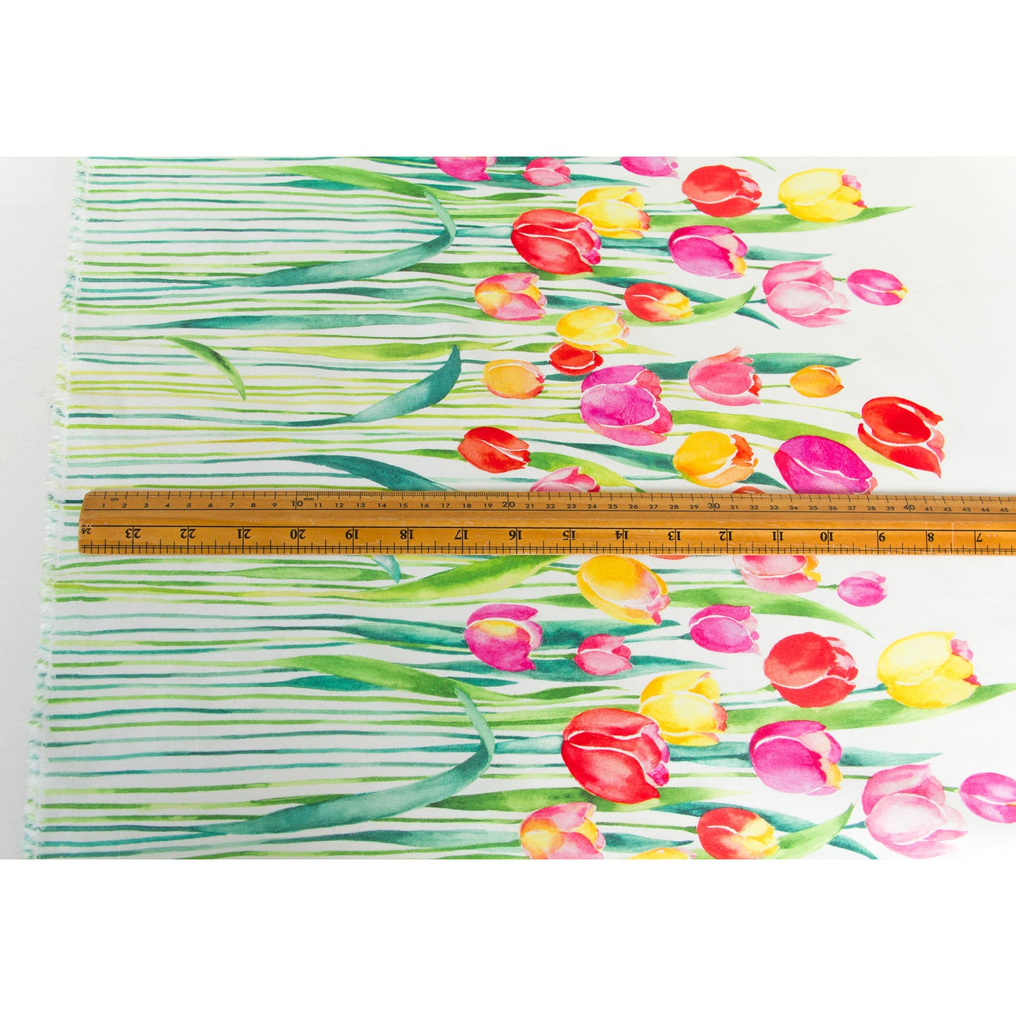 Cotton Fabric Watercolor Flowers for Dress DIY Sewing by the Yard