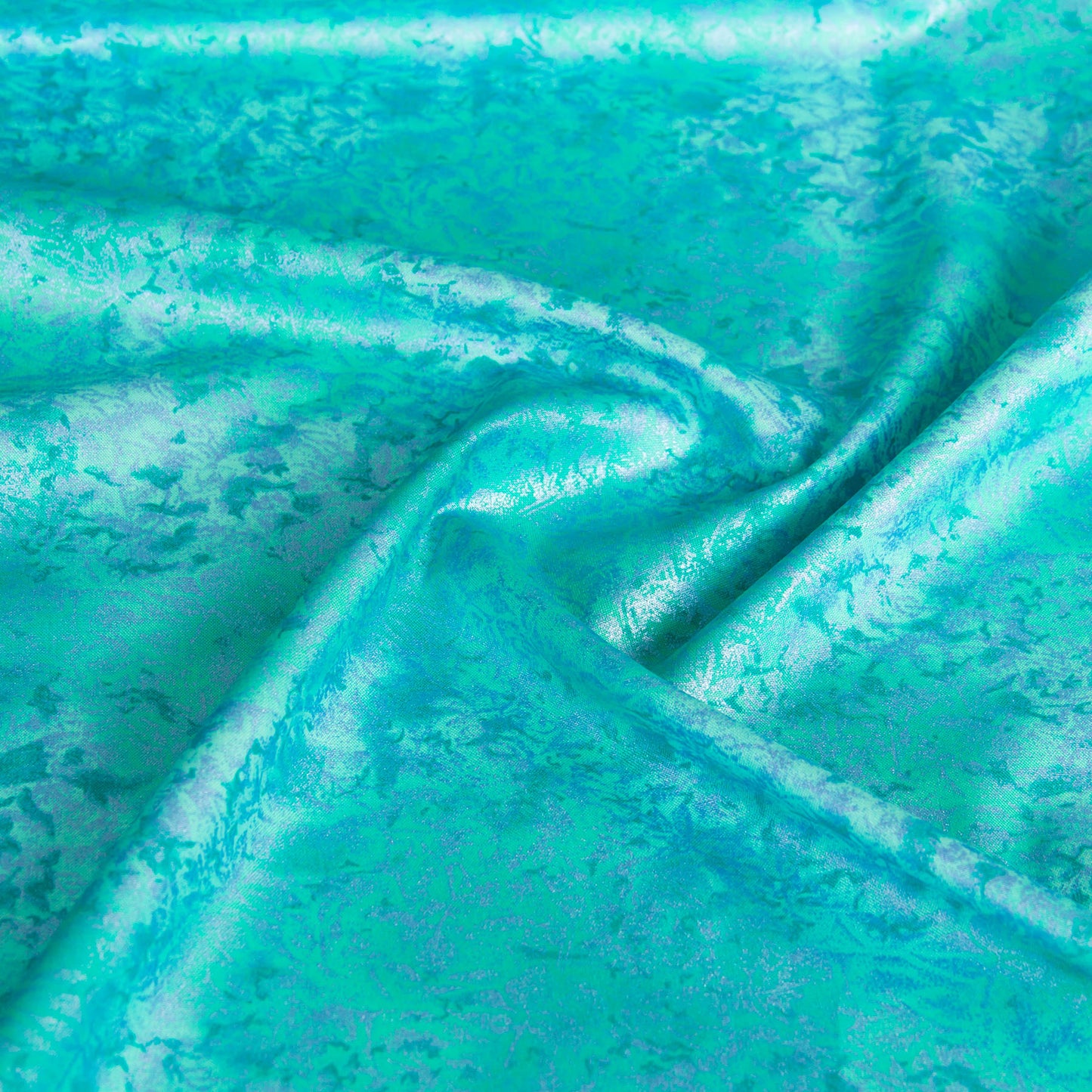 Cotton Fabric Shimmer Fairy Frost Mermaid by the Yard