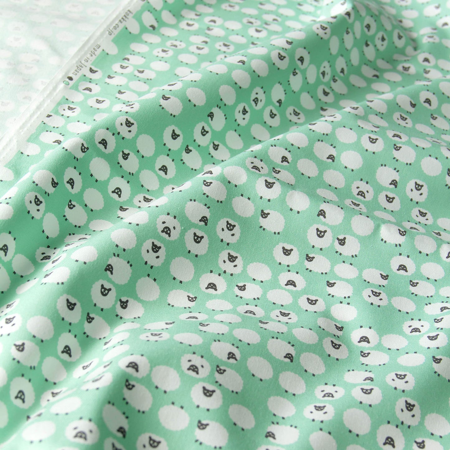 Tissu de coton Oxford, motif mouton B, vendu au mètre