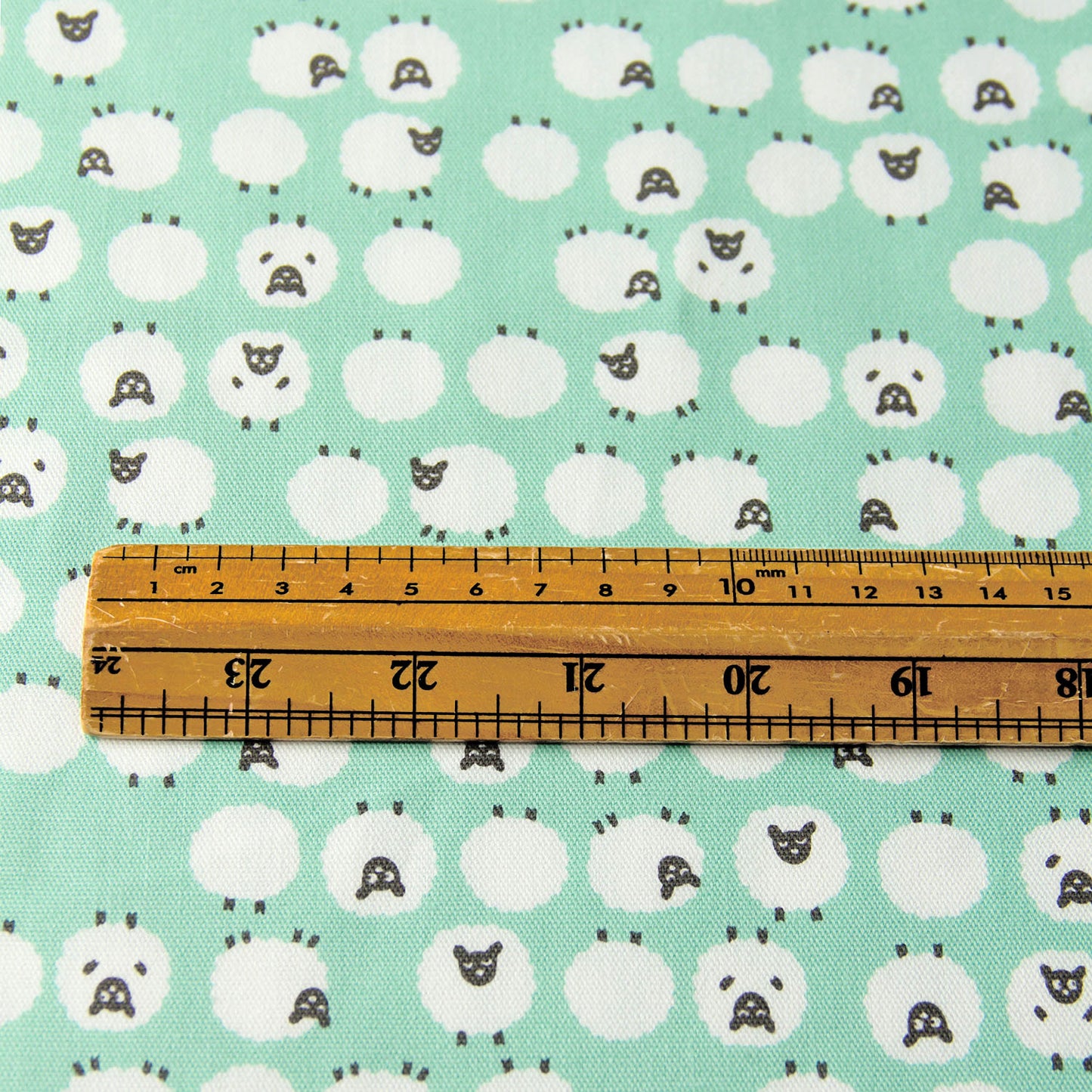 Tissu de coton Oxford, motif mouton B, vendu au mètre