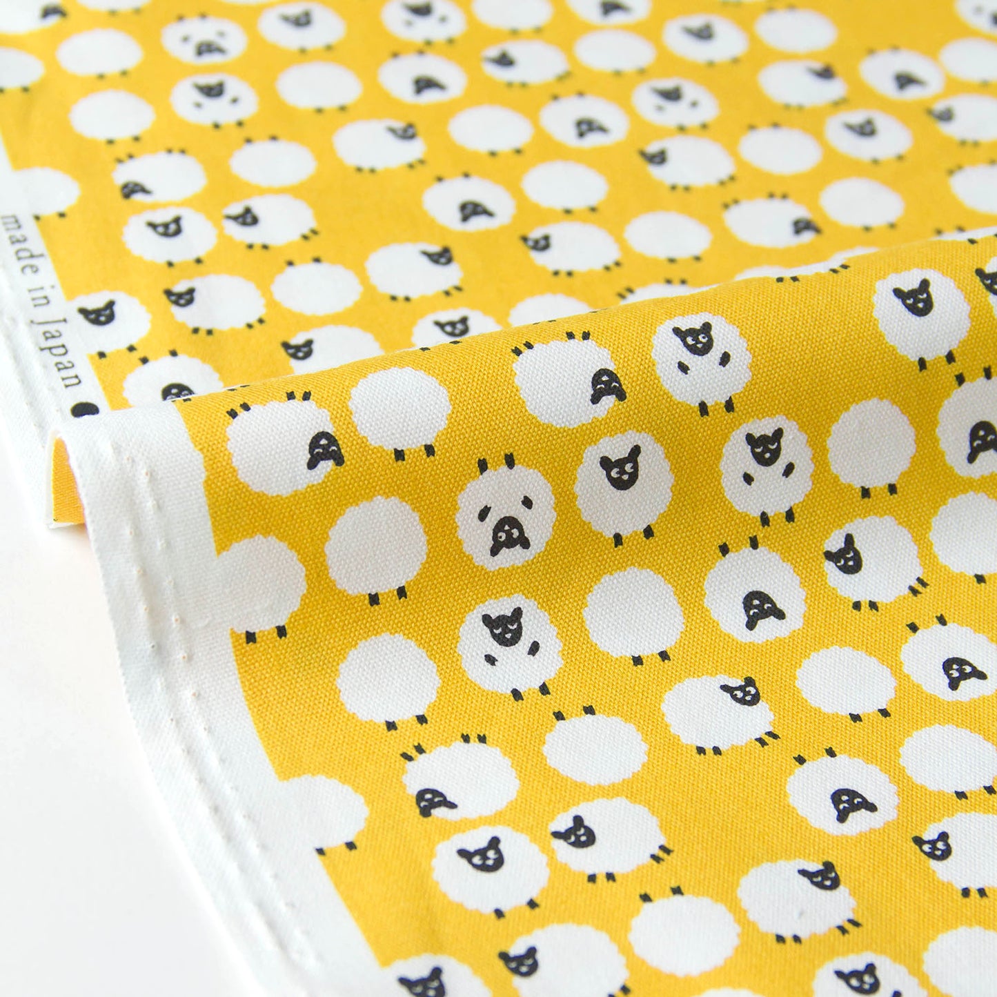 Tissu de coton Oxford à motif mouton D au mètre