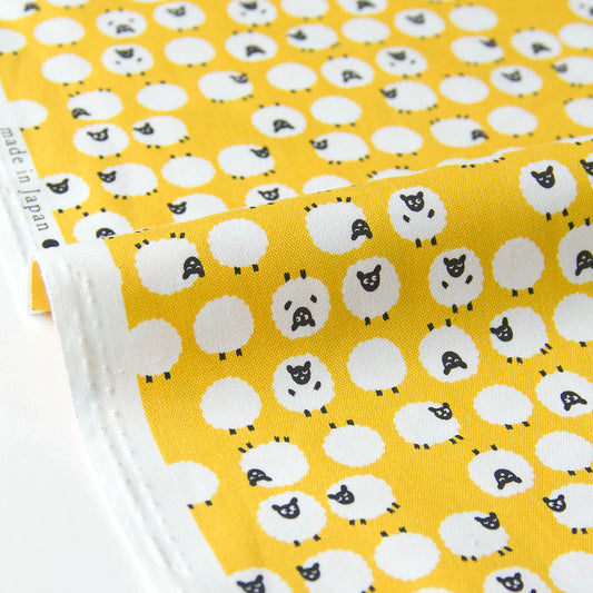 Tecido de algodão Oxford com estampado de ovelhas, vendido ao metro.