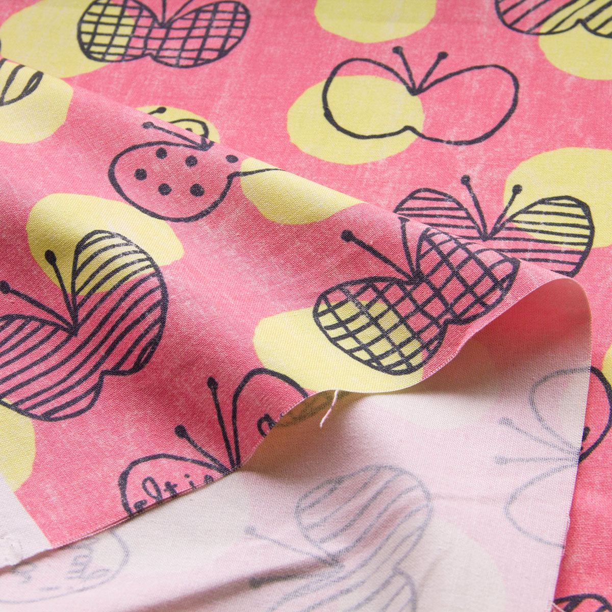 Cotton Canvas Fabric Butterfly by the Yard