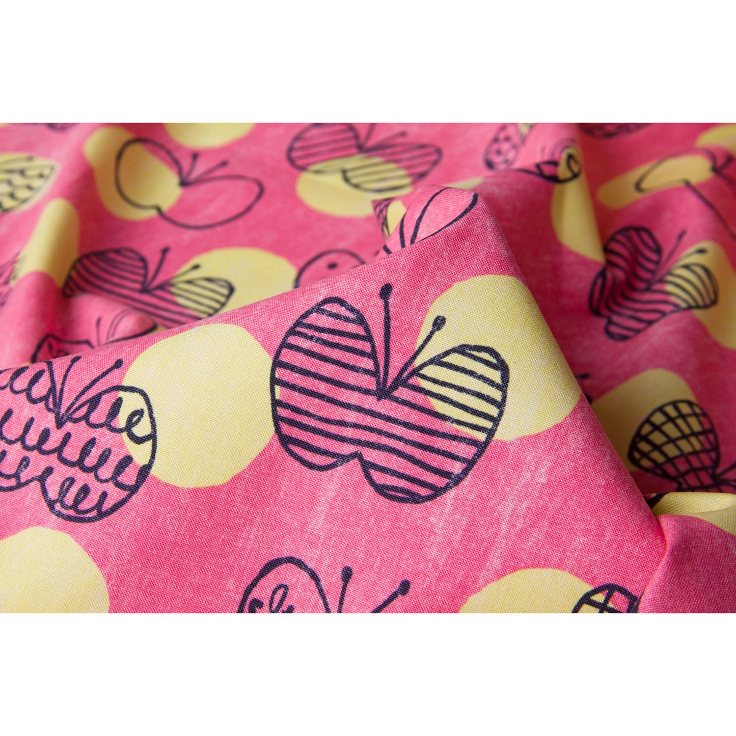 Cotton Canvas Fabric Butterfly by the Yard
