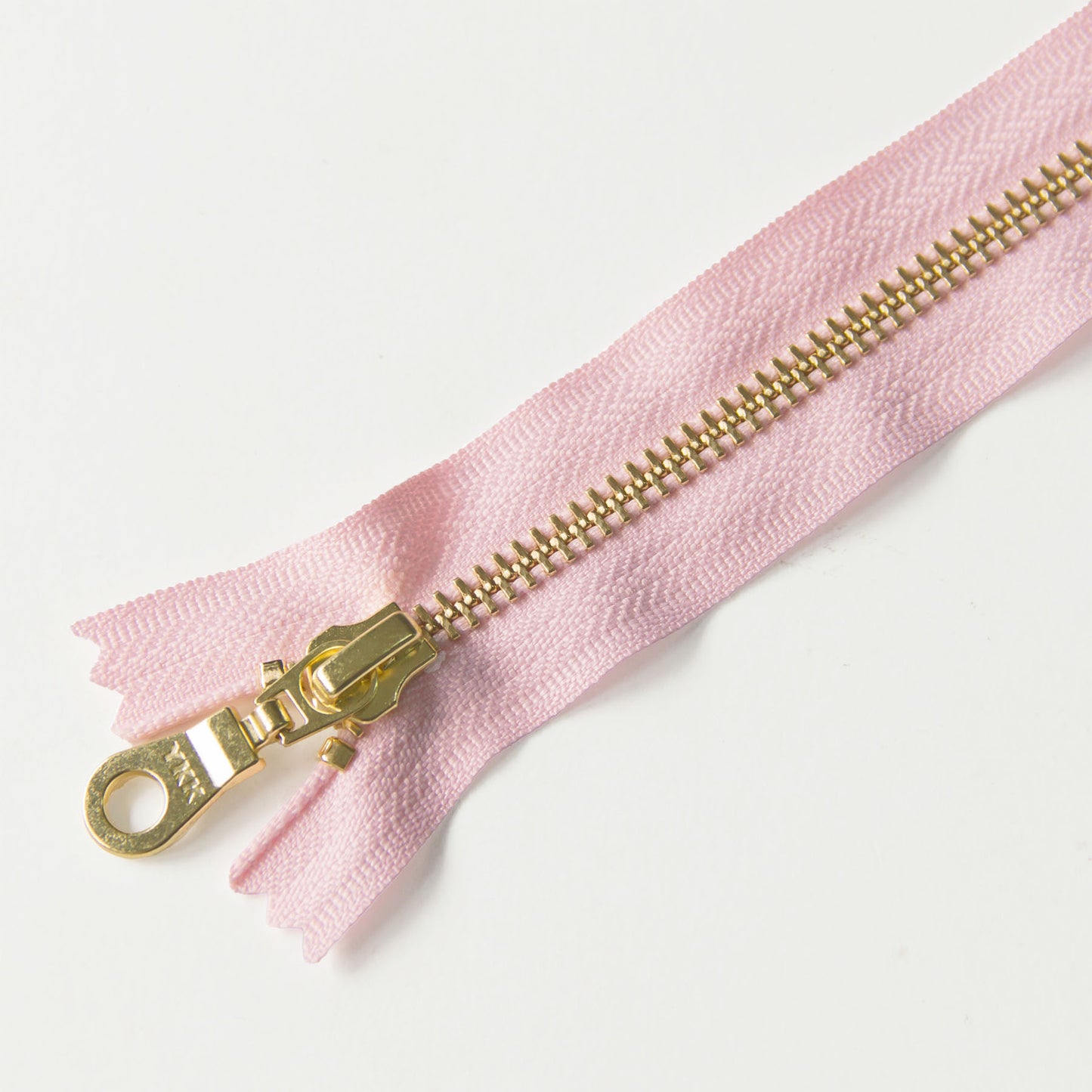 YKK #5 Closed-End Metal Zippers with Brass Teeth –  For Sewing Bags & Crafts