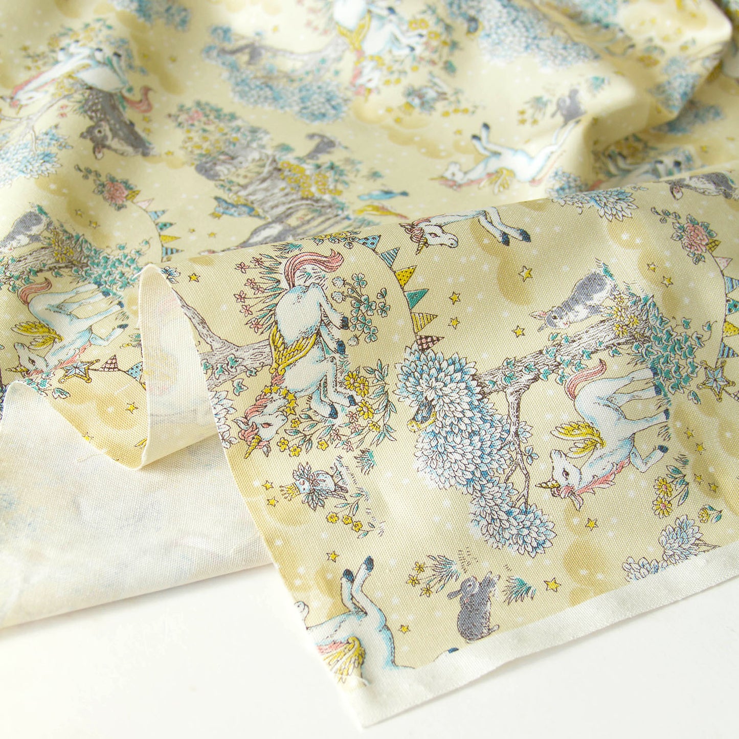 Tissu en coton Oxford Licorne A au mètre