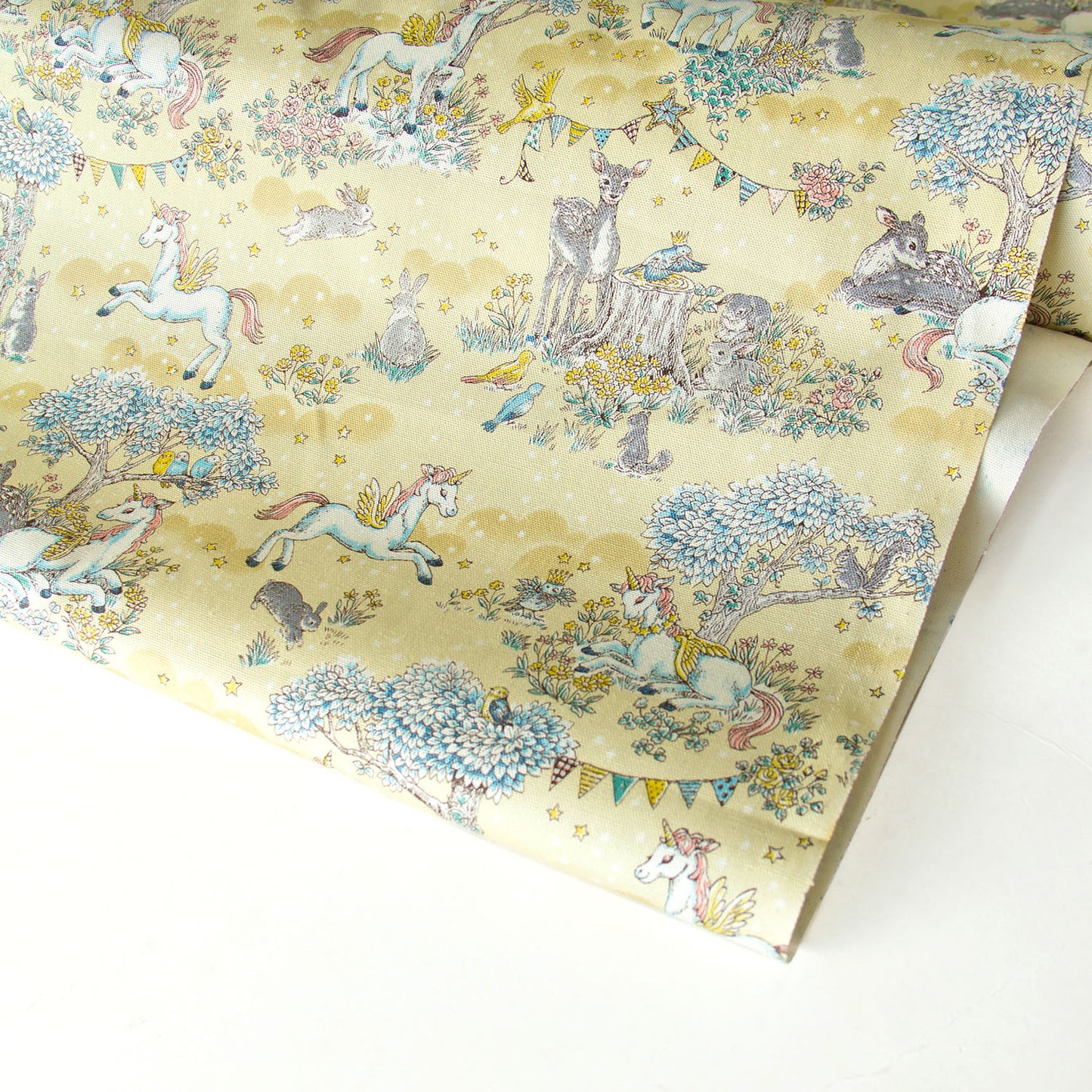 Tissu en coton Oxford Licorne A au mètre