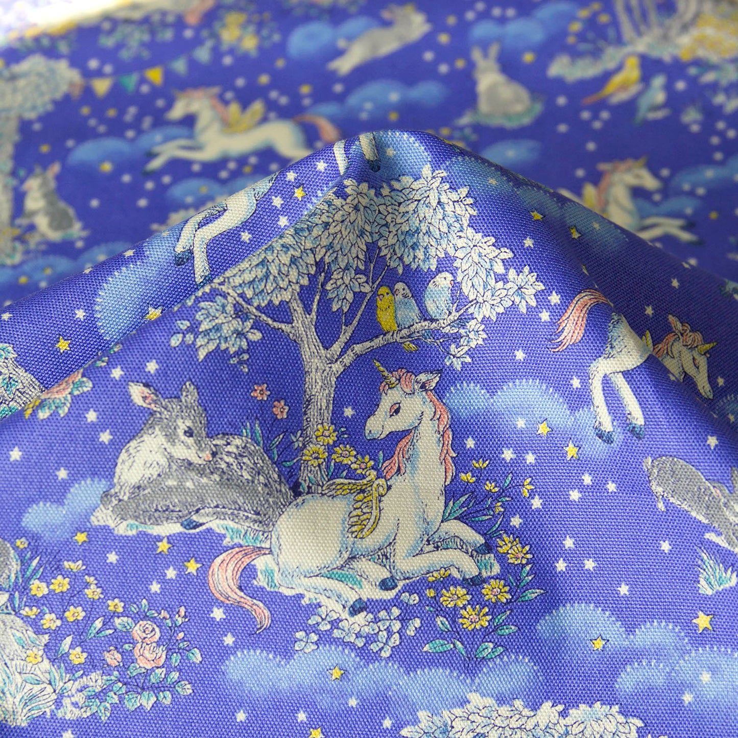 Tissu en coton Oxford Licorne B au mètre