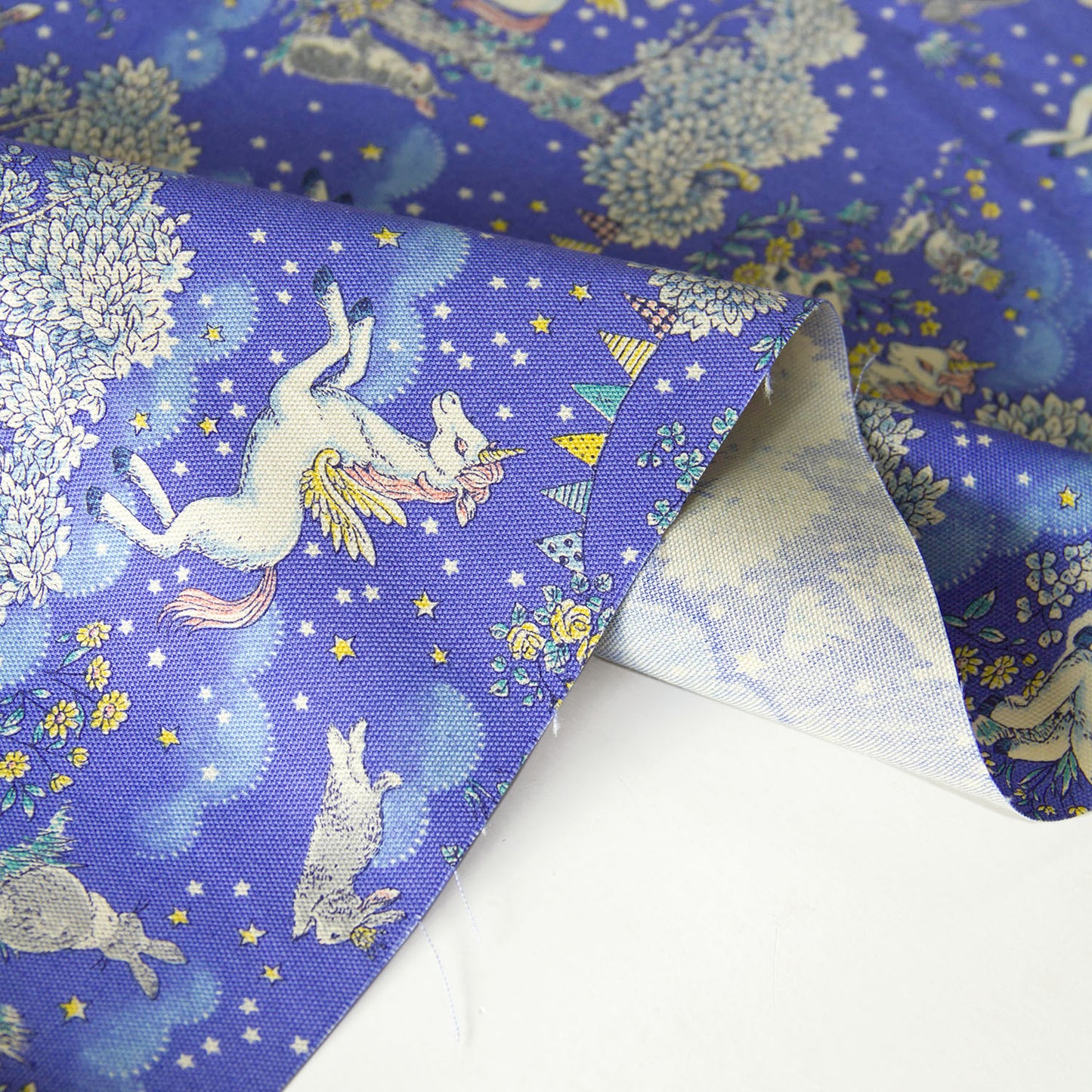 Tissu en coton Oxford Licorne B au mètre