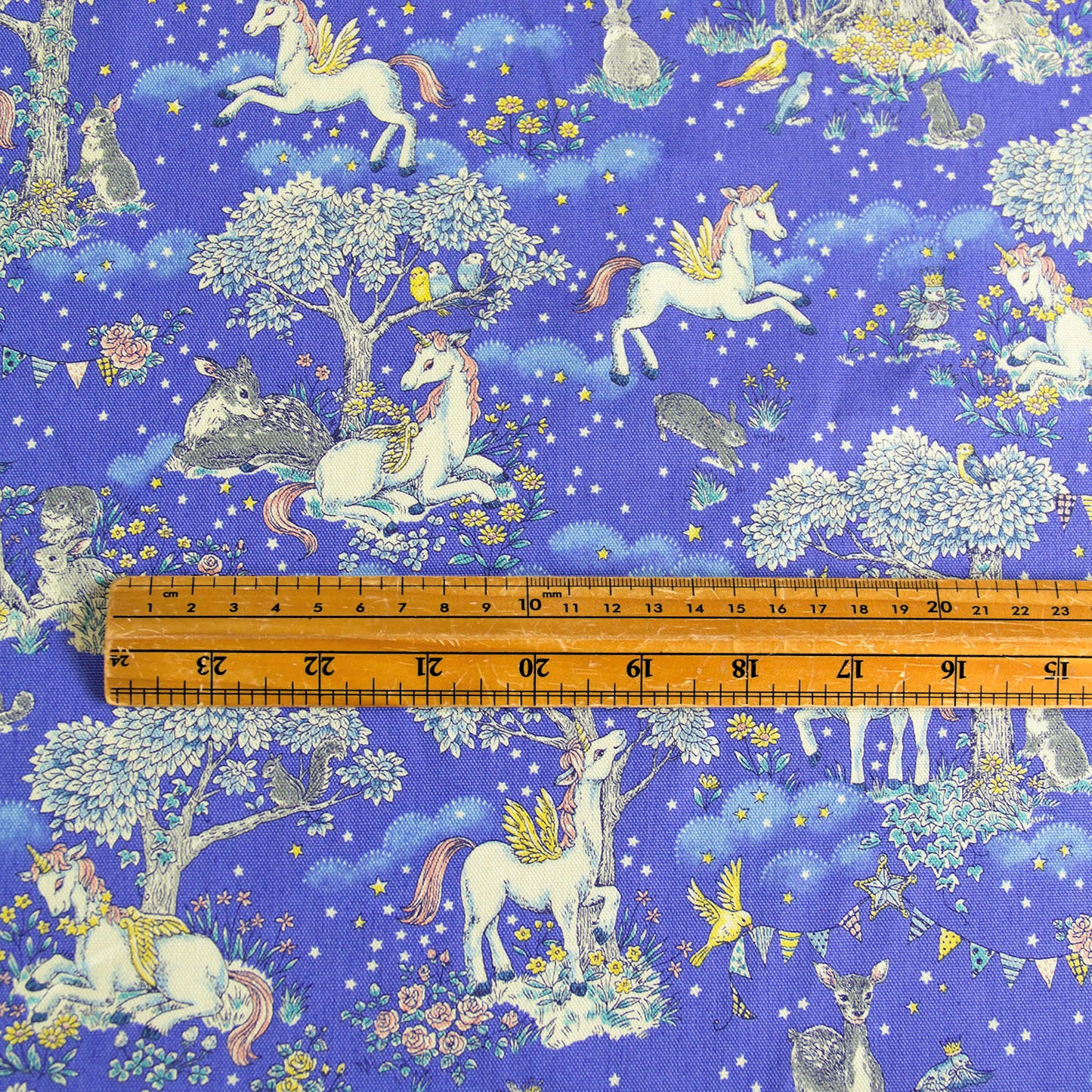 Tissu en coton Oxford Licorne B au mètre