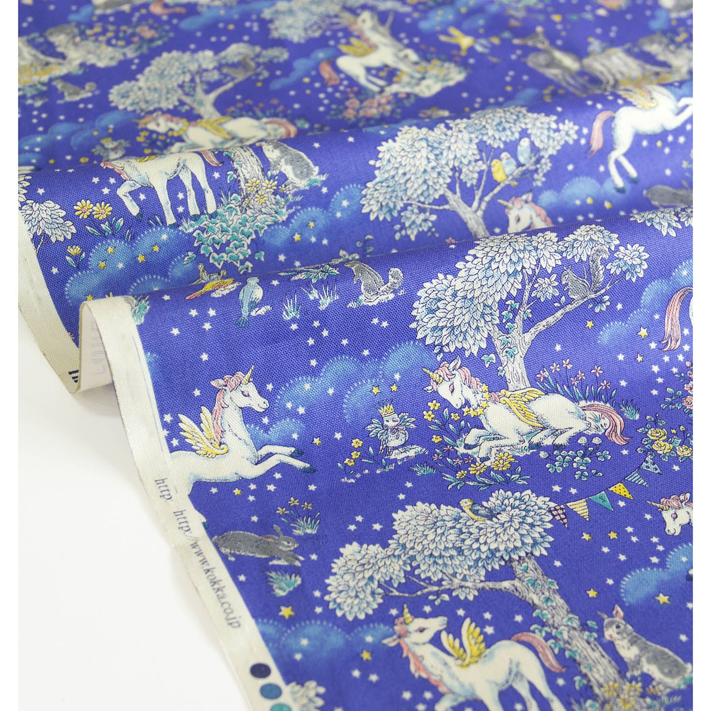 Tissu en coton Oxford Licorne B au mètre