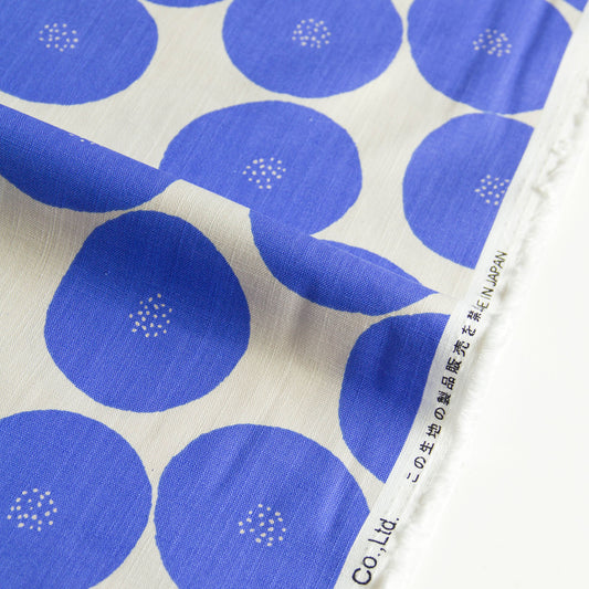 Cotton Canvas Fabric Mortley Cross Muddy Works White Lavender Blue LightGray by the Yard