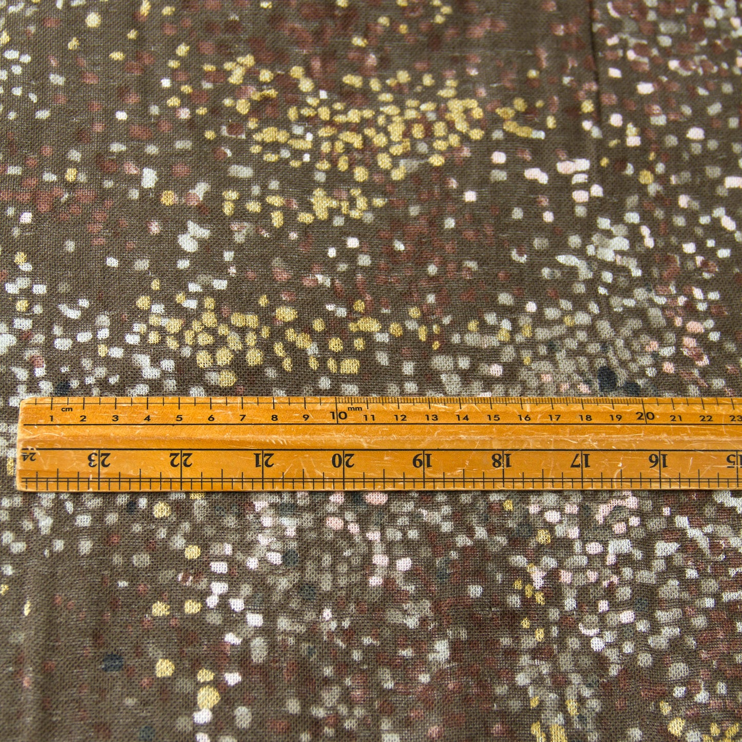 Nani IRO Japanese Double Gauze Fabric Water fall Vintage Brown by the Yard