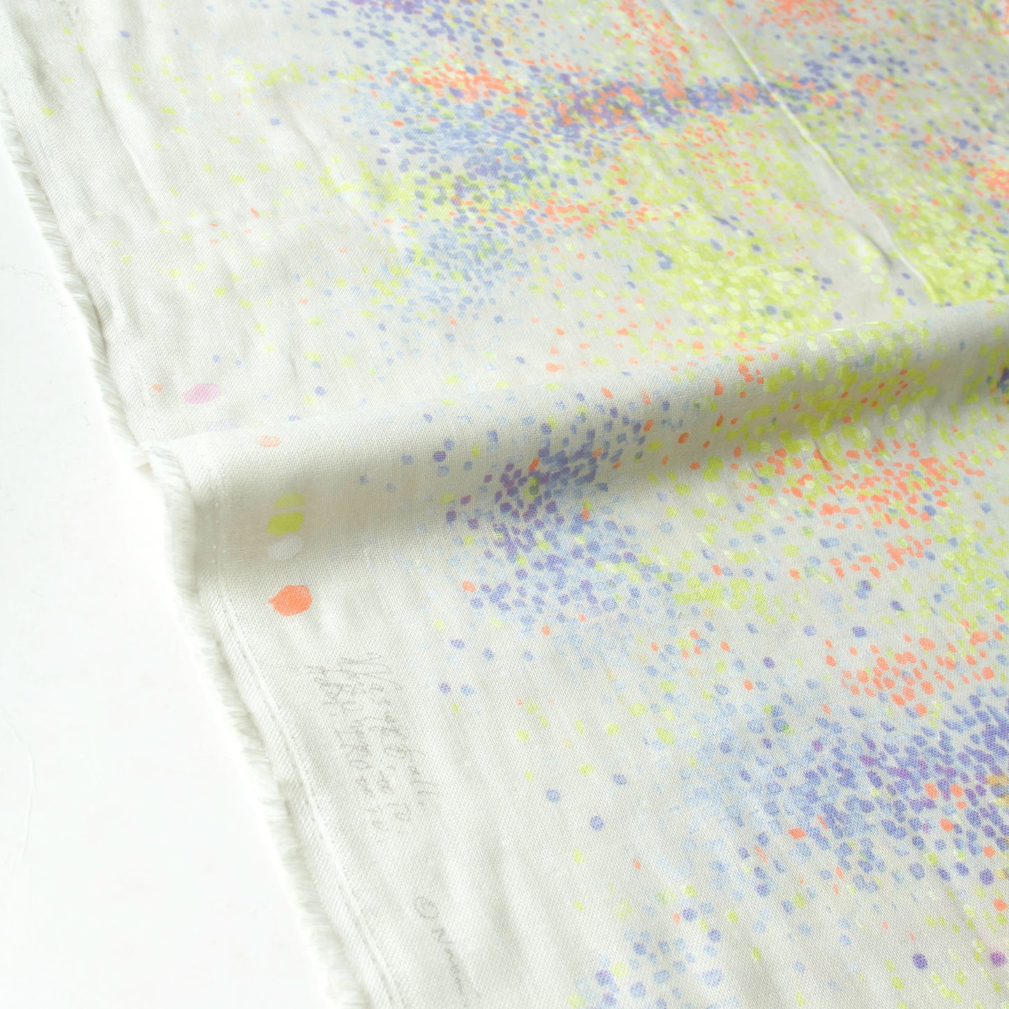 Nani IRO Japanese Double Gauze Fabric Water fall Vanilla Yellow by the Yard