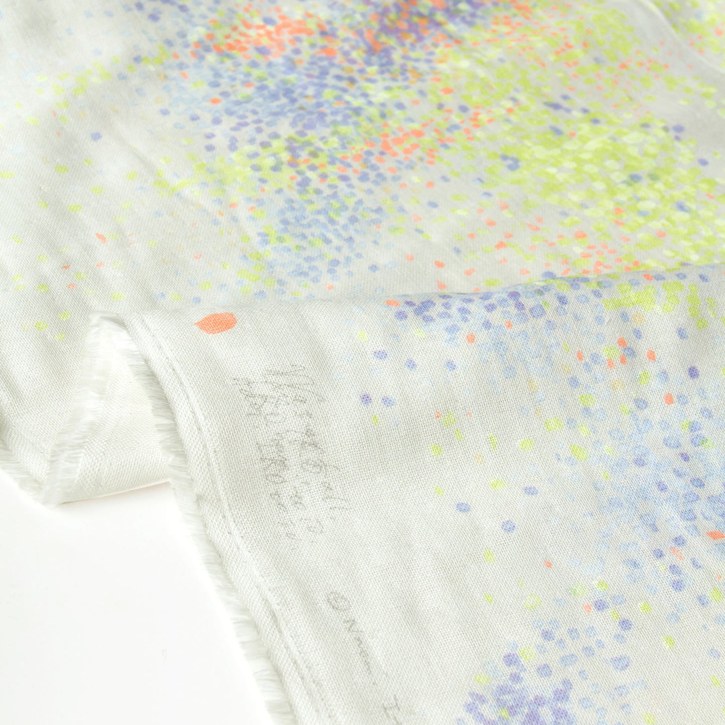 Nani IRO Japanese Double Gauze Fabric Water fall Vanilla Yellow by the Yard