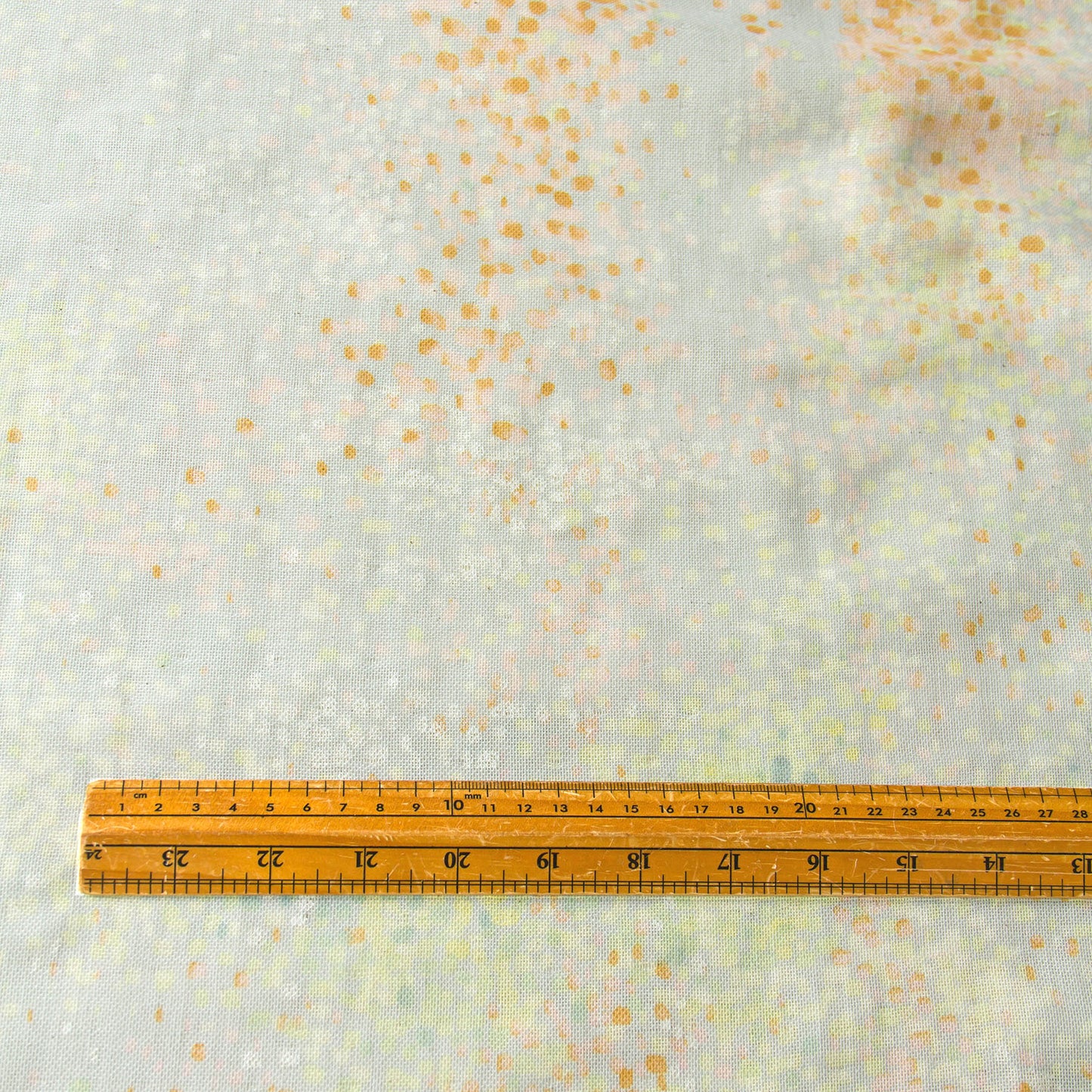 Nani IRO Japanese Double Gauze Fabric Water fall Gray Orange by the Yard