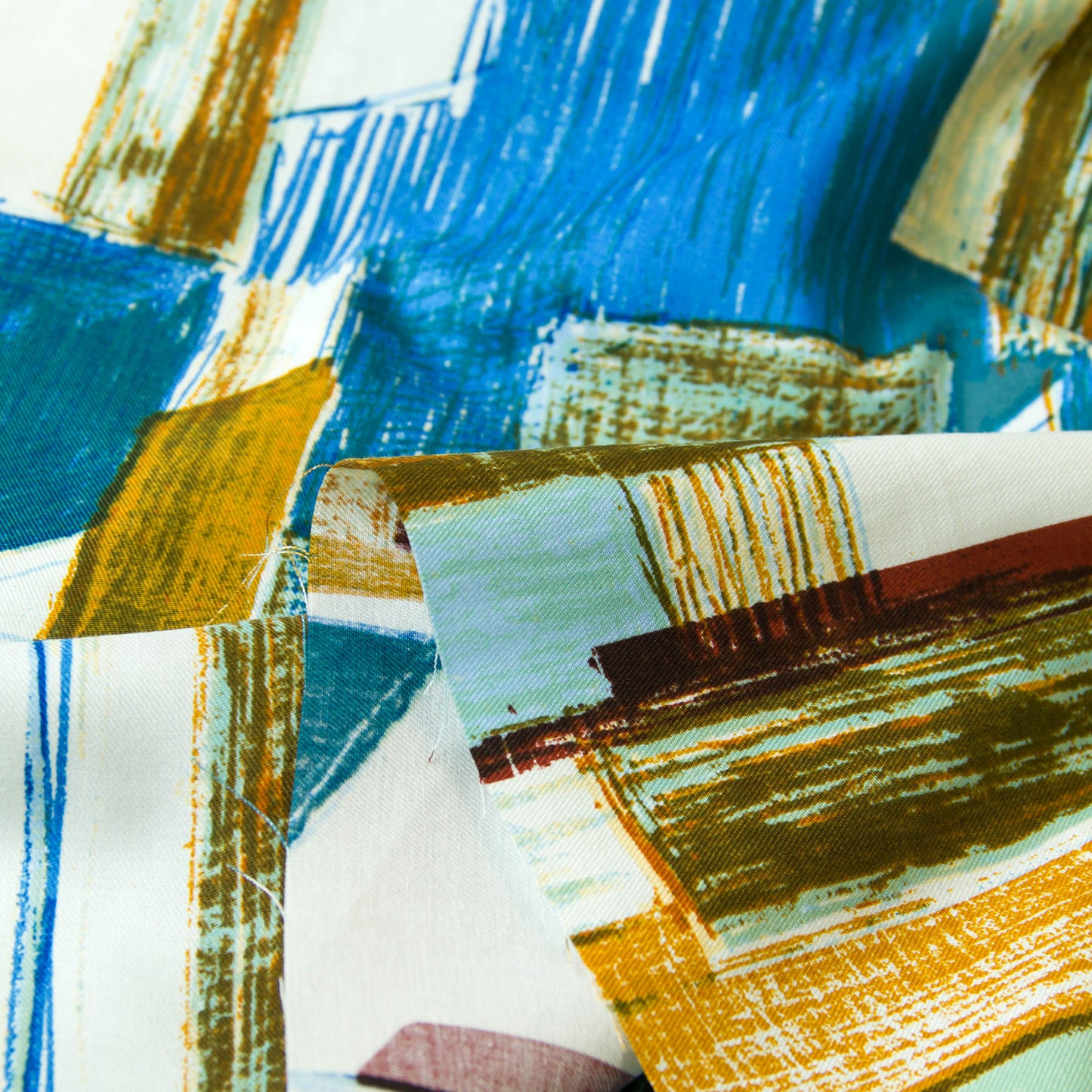 Japanese Keshiki Cotton Fabric office stree A by the Yard
