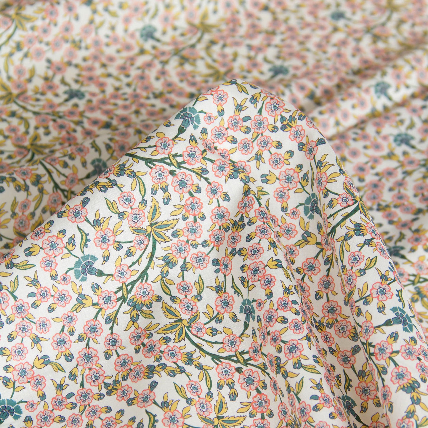 Liberty Cotton Lawn Fabric Empress Floral Sold by the Yard
