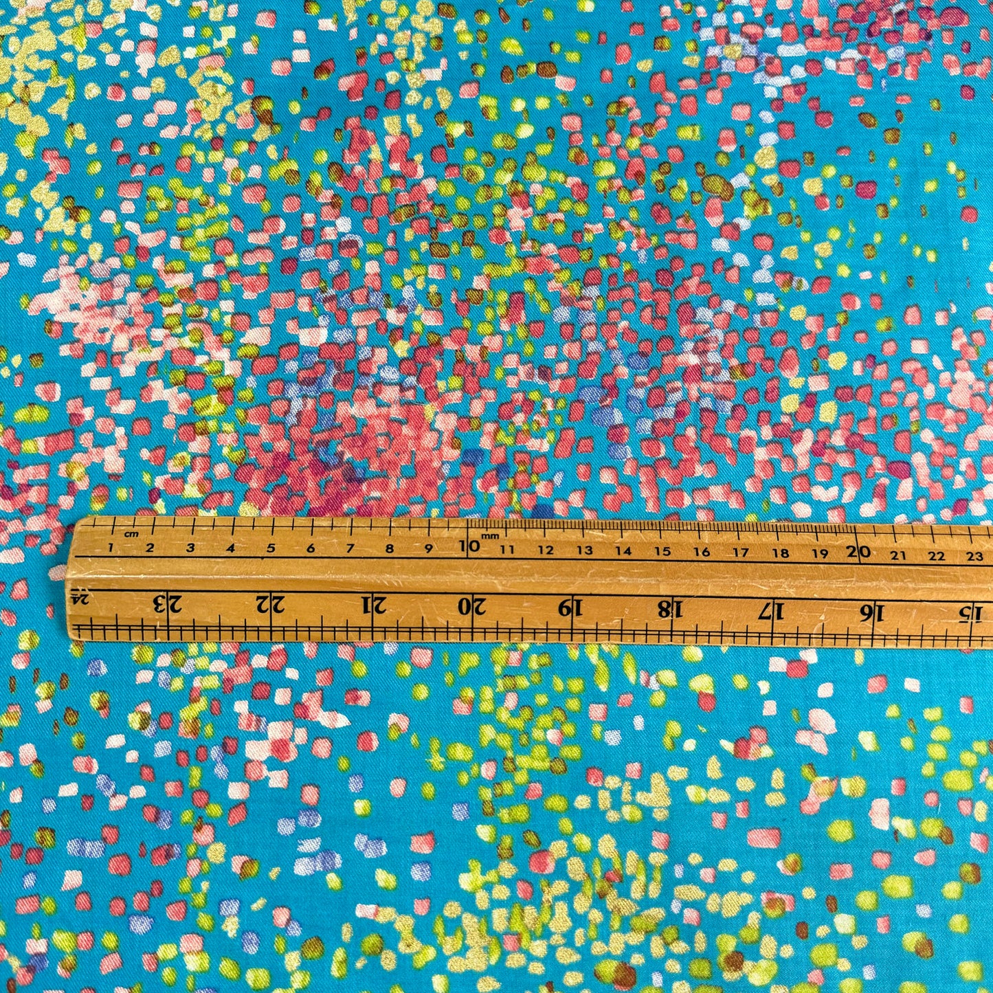 Nani Iro Cotton Silk Fabric Water Fall Blue by the Yard