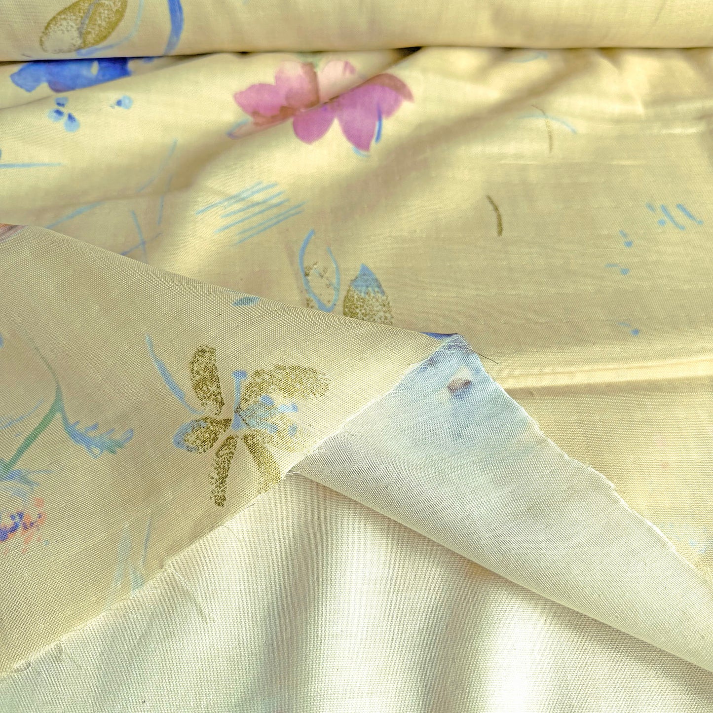 Nani Iro Double Gauze Cotton Fabric Haha Beige by the Yard