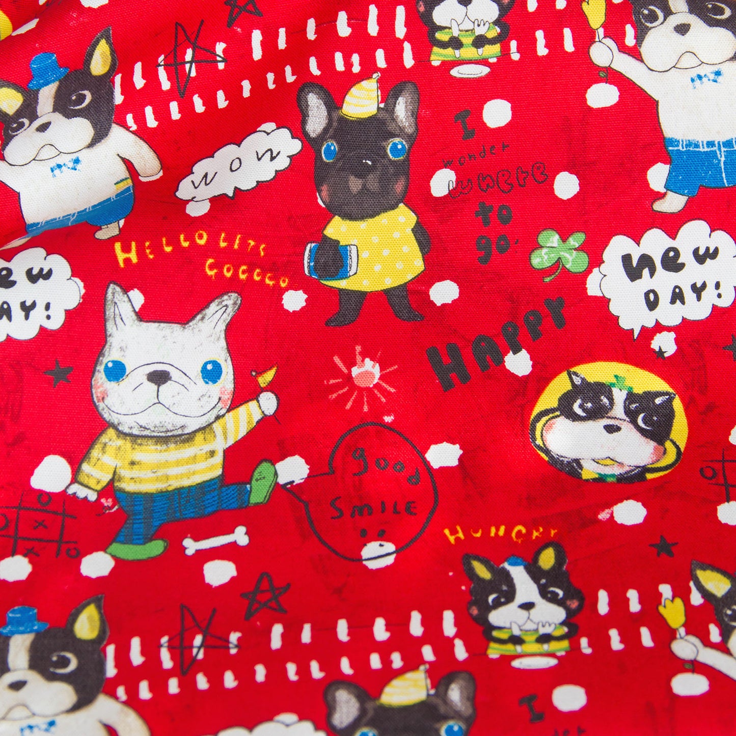 Oxford Cotton Fabric Bulldog Red by the Yard