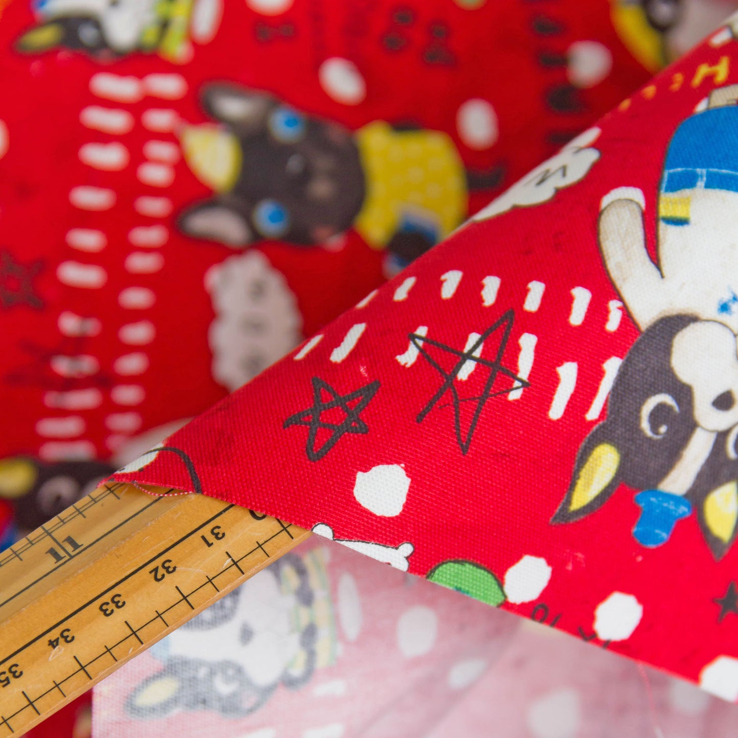 Oxford Cotton Fabric Bulldog Red by the Yard