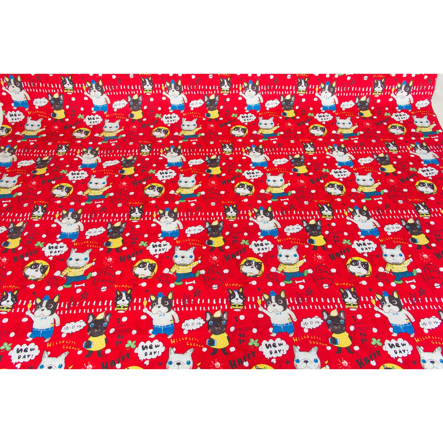 Oxford Cotton Fabric Bulldog Red by the Yard
