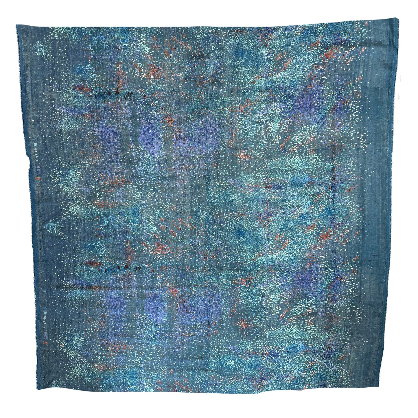 Nani IRO Japanese Double Gauze Fabric Water fall Teal by the Yard