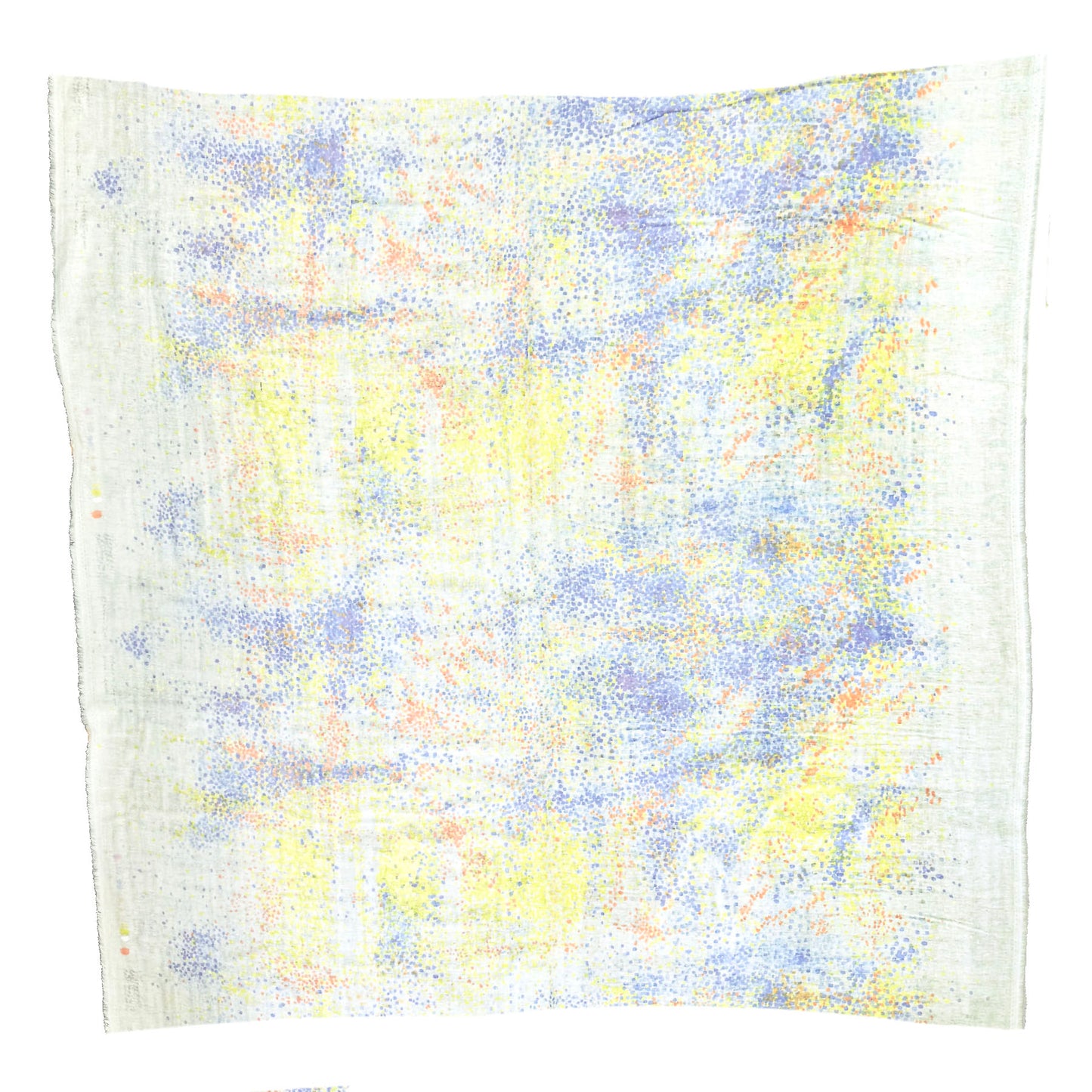 Nani IRO Japanese Double Gauze Fabric Water fall Vanilla Yellow by the Yard
