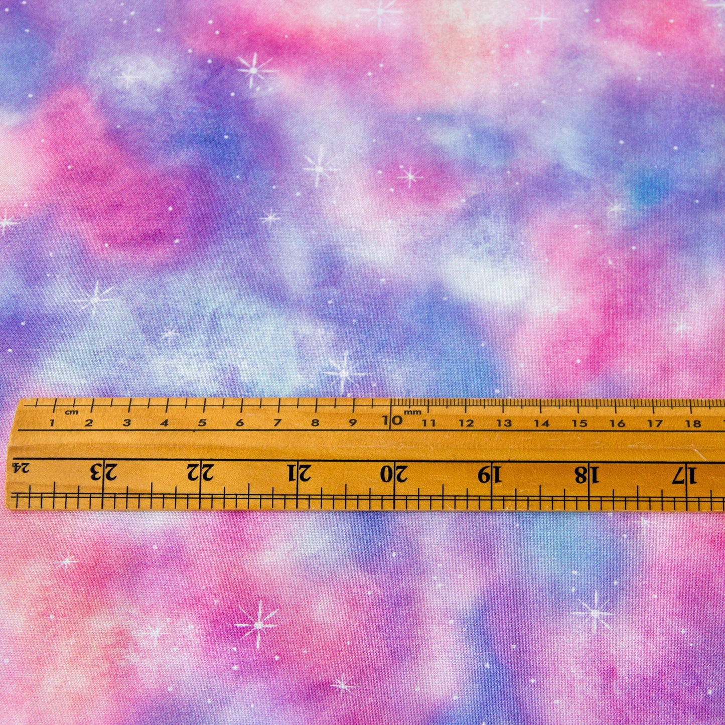 Pastel Galaxy Print Cotton Fabric by the Yard
