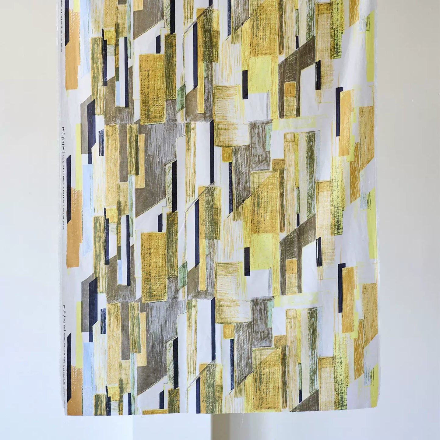 Japanese Keshiki Cotton Fabric office stree B by the Yard